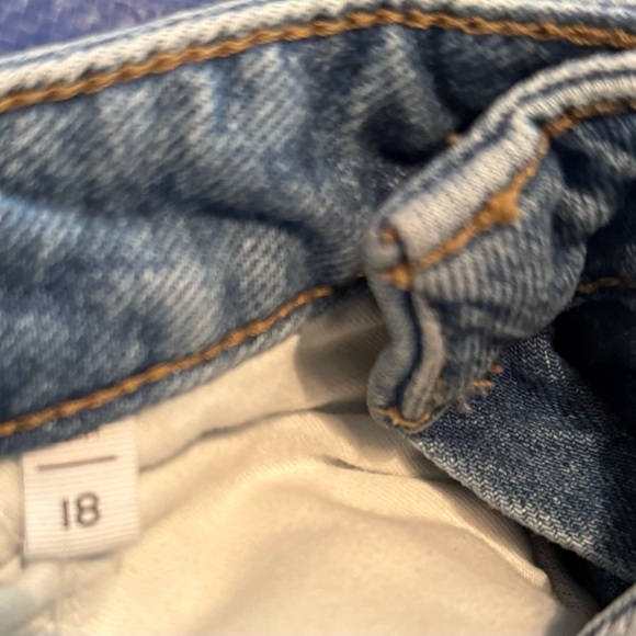 LOFT Women’s Size 18 Light Blue Denim Skirt - Picture 12 of 12